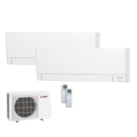 Mitsubishi Electric Set 2 Wandgeräte MSZ-AY20VGKP +...