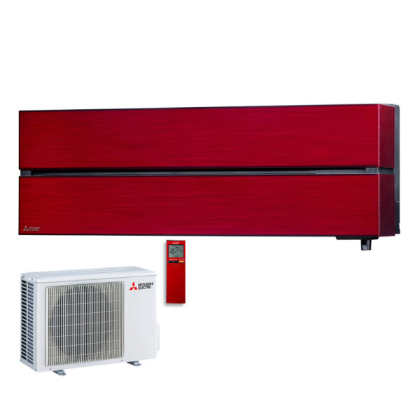 Mitsubishi Electric Set Wandgerät Diamond WiFi MSZ-LN35VG2R + MUZ-LN35VGHZ2 Hyper Heating 3,5 kW