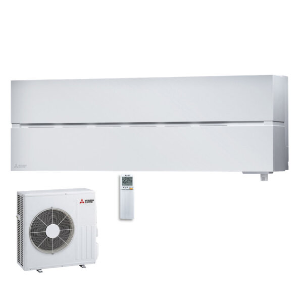 Mitsubishi Electric Set Wandgerät Diamond WiFi MSZ-LN50VG2W + MUZ-LN50VGHZ2 Hyper Heating 5,0 kW