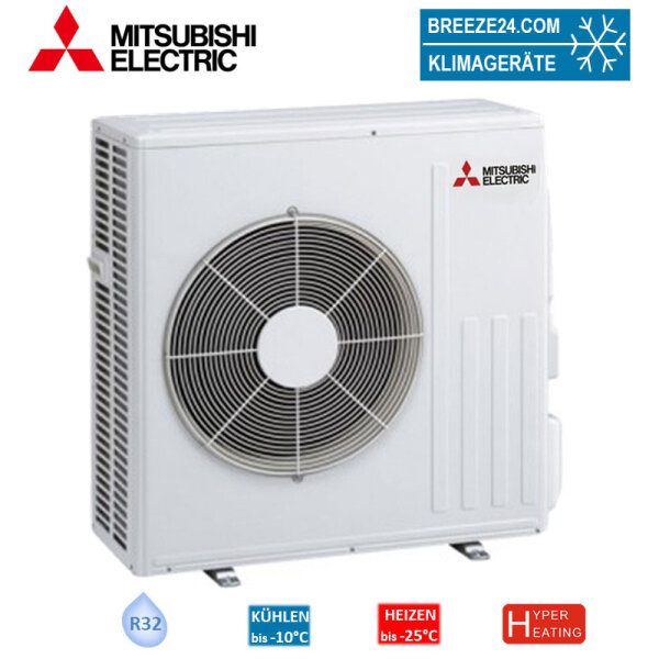Mitsubishi Electric MUFZ-KW60VGHZ Außengerät Hyper Heating 6,1 kW für 1 Raum mit 60 - 65 m² R32