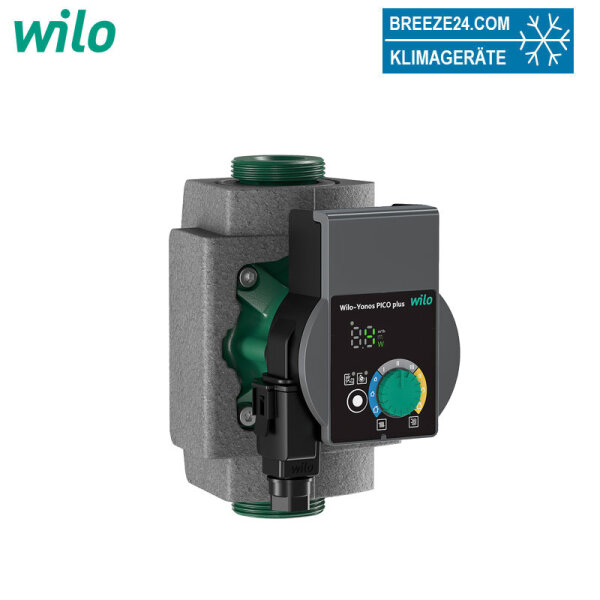 WILO Yonos PICO Plus 1-4 | 1-6 | 1-8 | Umwälzpumpe, 180 mm, PN6, DN25 (Rp 1"), 230 Volt