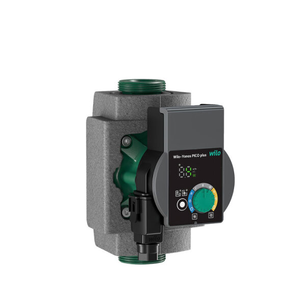 WILO Yonos PICO Plus 1-4 | 1-6 | 1-8 | Umwälzpumpe, 180 mm, PN6, DN25 (Rp 1"), 230 Volt