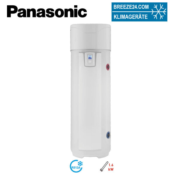 Panasonic PAW-DHW270F Brauchwasser-Wärmepumpe bodenstehend 270 Liter Speicher | Heizstab 1.6 kW