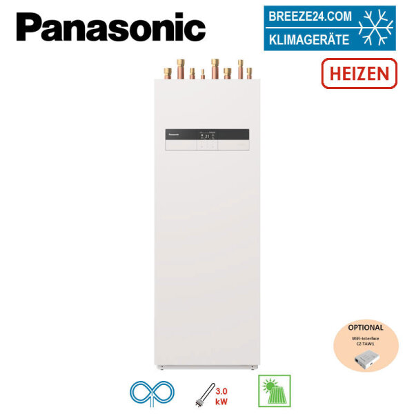 Panasonic Aquarea LT Generation K WH-ADC0309K3E5AN Hydromodul + Speicher | 185 Liter | 3 kW Heizstab