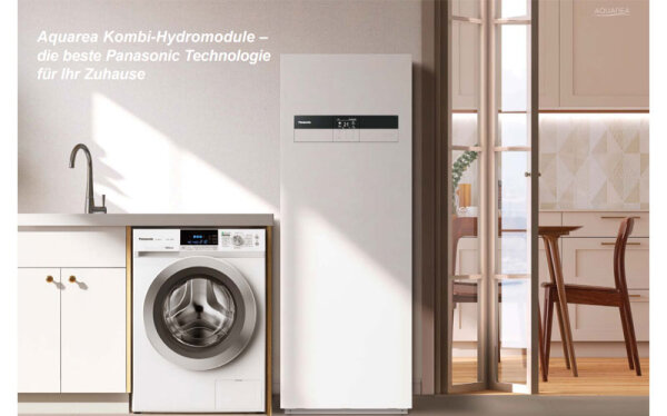 Panasonic Aquarea LT Generation K WH-ADC0309K3E5AN Hydromodul + Speicher | 185 Liter | 3 kW Heizstab