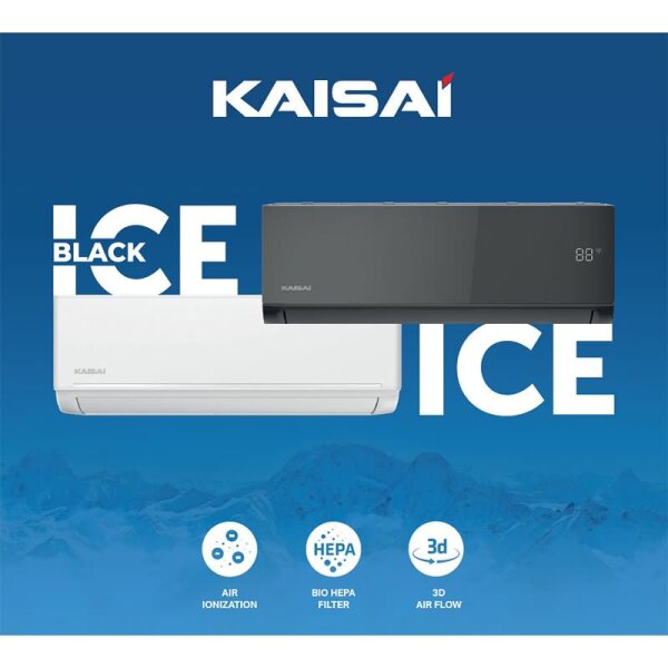 Kaisai KLW-18HRHI Wandgerät ICE 5,3 kW | WiFi | Raumgröße 55 - 60 m² | Kühlen | Heizen | R32