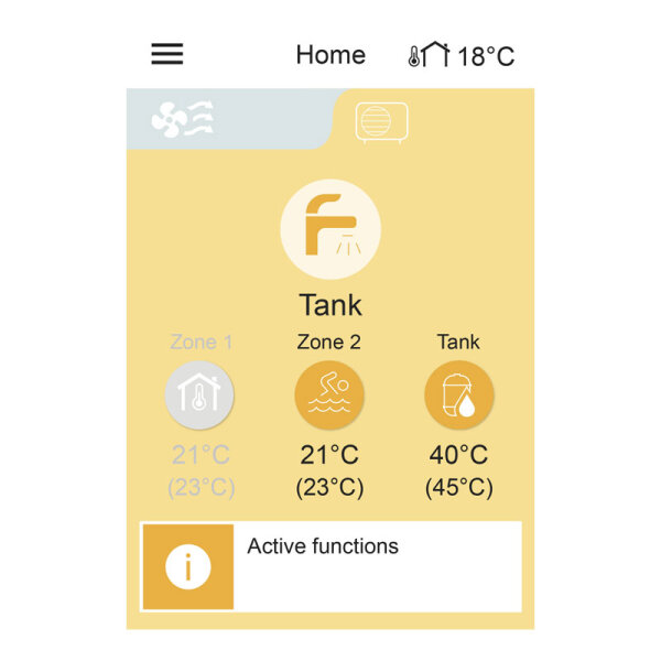 Panasonic PAW-VEN-DPL Bedieneinheit für KWL-Anlagen