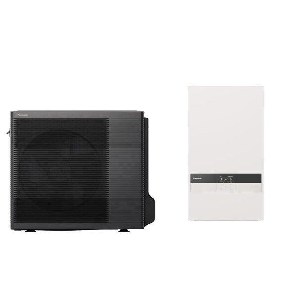 Panasonic Set Aquarea LT Generation K WH-UDZ09KE5 + WH-SDC0309K3E5 Hydromodul mit Heizstab 3 kW