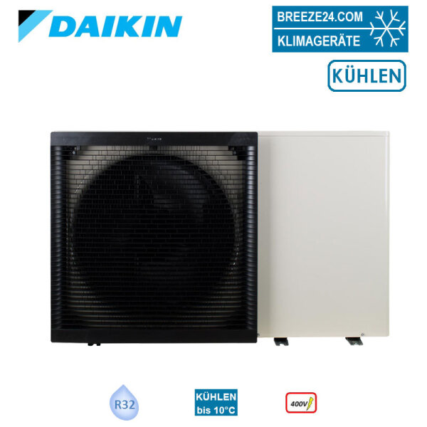 Daikin EWAA011DW1P-H + OP10 Luftgekühlter Mini-Kaltwassersatz mit Inverter | Kühlen 11,6 kW R32 400V