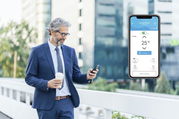 Hitachi Set RAK-DJ25RHAE + RAC-DJ25WHAE Wandgerät airHome 400 2,5 kW für 1 Raum 25 - 30 m² | WiFi