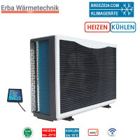 Erba ER-WP12 Kompakt Monoblock Wärmepumpe 10.0 kW |...