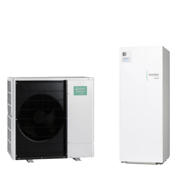 Mitsubishi Electric Wärmepumpen-Set 13.5 Monoblock PUZ-WZ60VAA + ERPT20X-YM9EE Hydromodul 200L R290