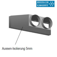 Penka Kanaladapter Zuluft für Mitsubishi Electric...
