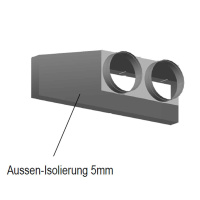 Penka Kanaladapter Zuluft für Mitsubishi Electric...