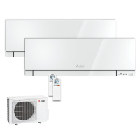 Mitsubishi Electric Set 2 Wandgeräte Premium 2,5 kW...