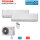 Toshiba Set 2 x RAS-B07J2KVG-E + 2M14U2AVG-E Wandgerät Seiya 2,0 kW R32 Klimaanlage (Auslaufmodell)