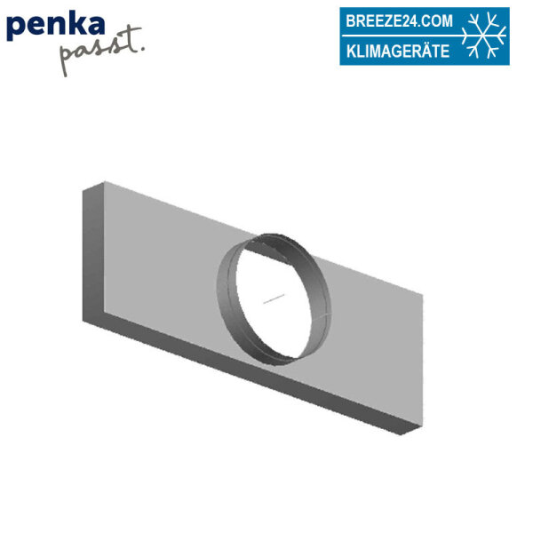 Penka Kanaladapter Abluft für Daikin FBA35-50_Abluft_215x660-d20.steck