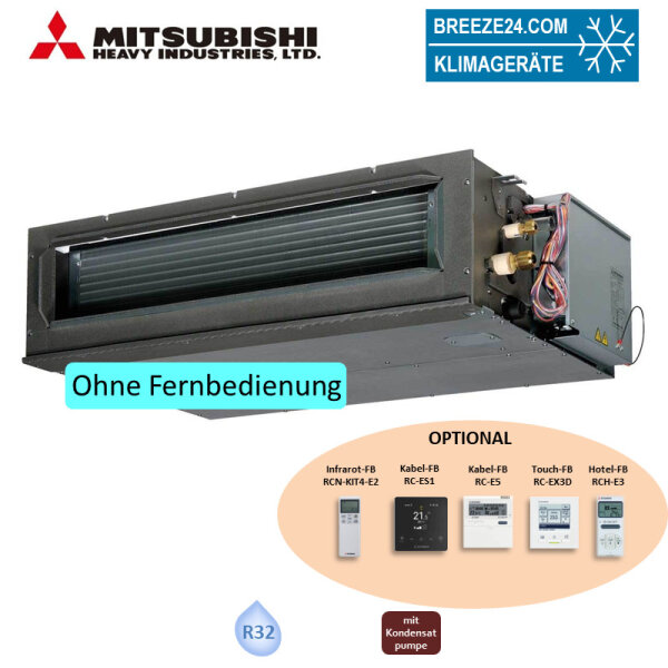 Mitsubishi Heavy FDU140KXZE3-W KX Kanalgerät 14,0 kW R32