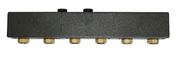 Modulverteilergruppe 3 gemischte Heizkreise mit Verteilerbalken Pumpengruppe