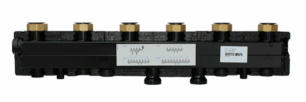 Modulverteiler Pumpengruppe 3-fach 2 x gemischter 1 x ungemischter Heizkreis