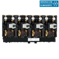 Modulverteiler Pumpengruppe 4-fach 4 x gemischter...