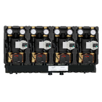 Modulverteiler Pumpengruppe 4-fach 4 x gemischter...