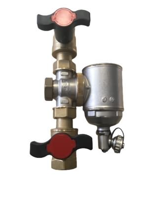 COSMO Paket Magnetit-Schlammabscheider 1" mit Wärmedämmung und 2 x Kugelhahn