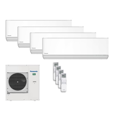 Panasonic Set CS-MZ16CKE + CS-Z20CKEW + 2 x CS-Z35CKEW + CU-4Z80CBE WiFi 1,6/2,0/3,5/3,5 kW