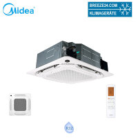 Midea MCD1-48FNXD0-ME 4-Wege-Deckenkassette mit Blende...