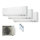 Daikin Set 3 Wandgeräte Perfera WiFi FTXM20A +3MXM40A2V1B (9/8)  2,0 kW | 20|20|20 m² | R32