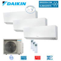 Daikin Set 3 x CTXM15R + 3MXM40A2V1B9 Wandgeräte...