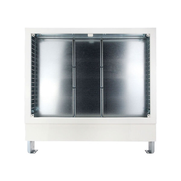 Unterputz-Verteilerschrank für Fußboden-Heizsysteme - Farbe weiß