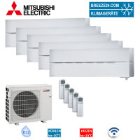 Mitsubishi Electric Set 4 x MSZ-LN18VG2W + MSZ-LN35VG2W +...