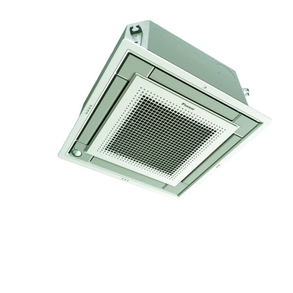 Daikin Klimaanlagen Set 2 x 4-Wege-Deckenkassette FFA50A9-0 | Silber | Blende BYFQ60CS + RZAG100NY1