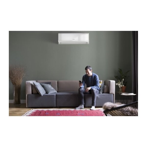 Hitachi Set RAK-VJ42PHAE + RAC-VJ42PHAE Wandgerät airHome 600 4.2 kW für 1 Raum 40 - 45 m² | WiFi