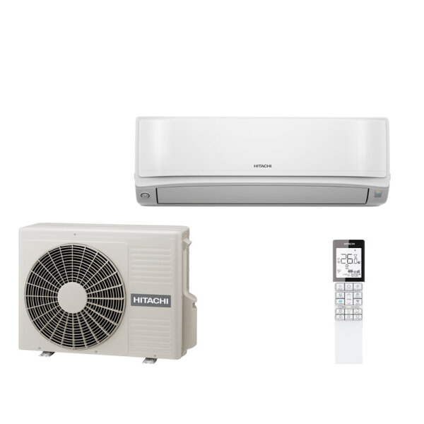 Hitachi Set RAK-VJ60PHAE + RAC-VJ60PHAE Wandgerät airHome 600 6.0 kW für 1 Raum 60 - 65 m² | WiFi