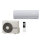 Hitachi Set RAK-25PSES + RAC-25WSE Wandgerät Premium silber 2,5 kW für 1 Raum 25 - 30 m²