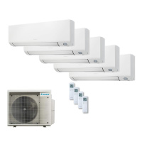 Daikin Set 5 Wandgeräte Perfera WiFi 2 x CTXM15A +...