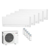 Mitsubishi Electric Set 5 Wandger&auml;te WiFi 3 x...
