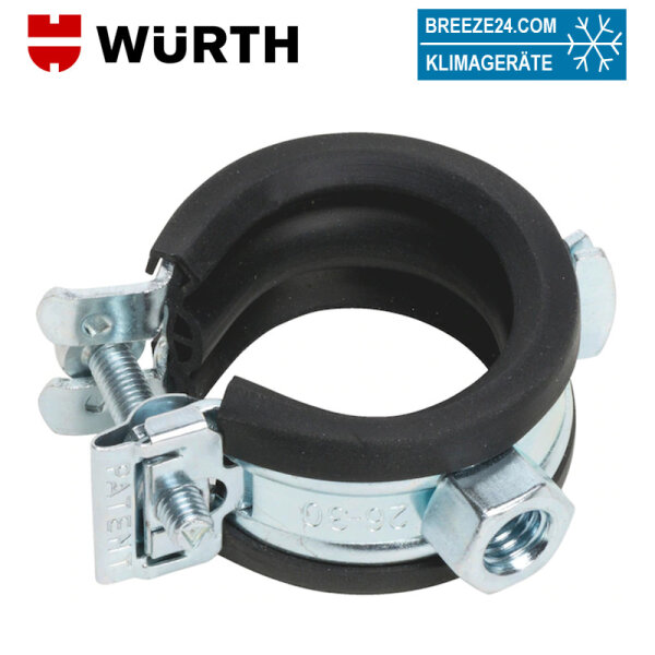 Rohrschelle TIPP-SMARTLOCK Stahl verzinkt ROSHEL-(SMARTLOCK)-1/4ZO-M8-(11-14)