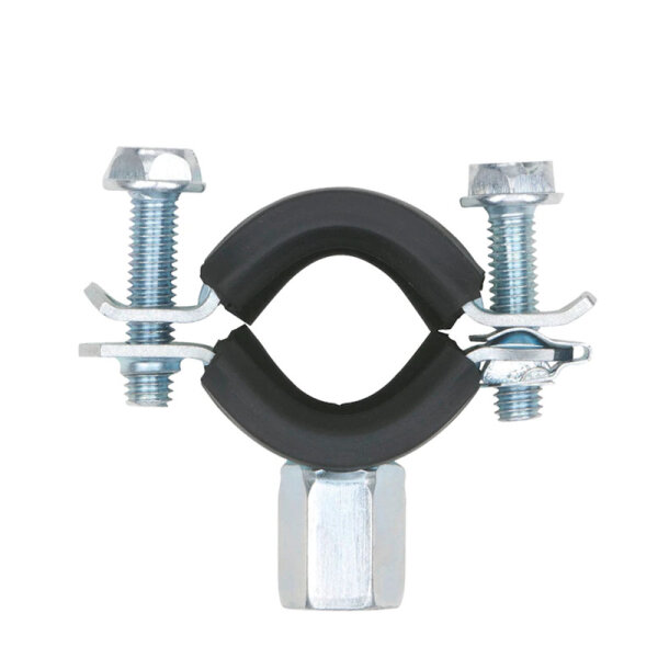 Rohrschelle TIPP Smartlock 2 GS mit Gummieinlage ROSHEL-(SMRTLOCK/2GS)-M8/M10-(15-19)