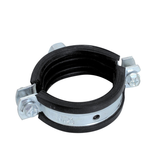 Walraven Rohrschelle BISMAT 2000 EPDM 73-80mm ev M8/M10 Zweischraubenschelle