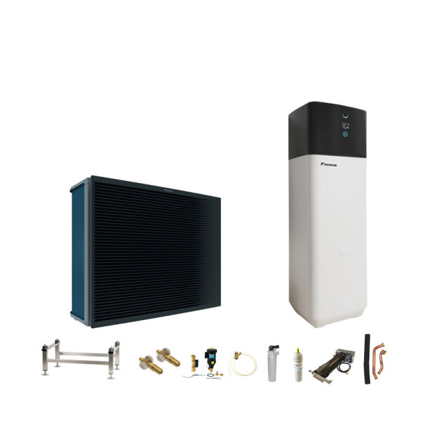 Daikin Altherma 3 H HT Set EPRA14DW17 + ETSXB16P50E7 Hydrobox mit Speicher 500 Liter bivalent  400V