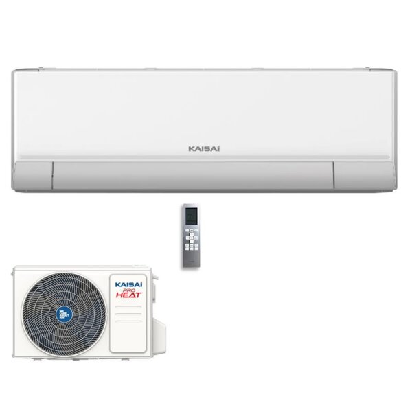 Kaisai Set KRP-18MEHI + KRP-18MEHO Wandgerät Pro Heat WiFi | 5,3 kW | Raumgröße 50 - 55 m² | R32
