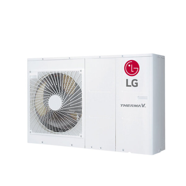 LG THERMA V HM093MR.U44 Kompakt Monoblock Wärmepumpe 9.0 kW R 32 zum Heizen + Kühlen | 400 Volt