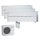 Mitsubishi Electric Set 3 Wandgeräte Diamond WiFi MSZ-LN18VG2W+MSZ-LN25VG2W+MSZ-LN35VG2W+MXZ-3F54VF4