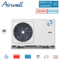 Airwell Kompakt Monoblock Wärmepumpe Wellea...