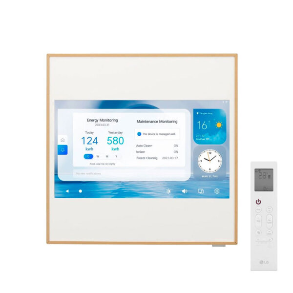 LG Artcool Gallery LCD Premium Set A09GA2.NSE + A09GA2.U18 | Raumgröße 25 - 30 m² | WiFi | 2.5 kW