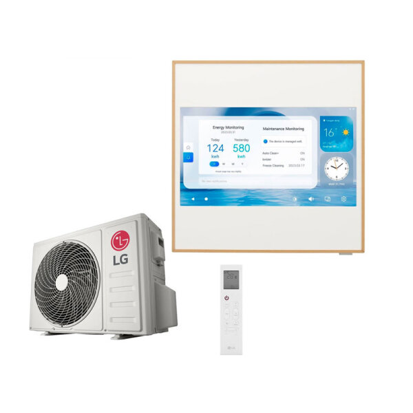 LG Artcool Gallery LCD Premium Set A12GA2.NSE + A12GA2.U18 | Raumgröße 35 - 40 m² | WiFi | 3.5 kW