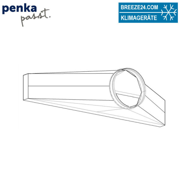Penka Kanaladapter für Daikin FDXM50 | FDXM60 | FXDQ63 | FNA50 | FNA60